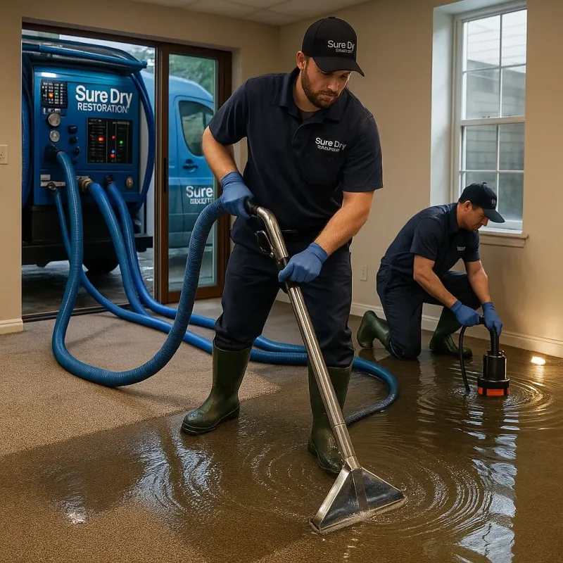 Water Extraction and Removal process in Beaver Dam Lake, NY